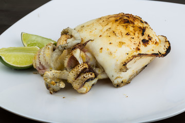 Grilled cuttlefish