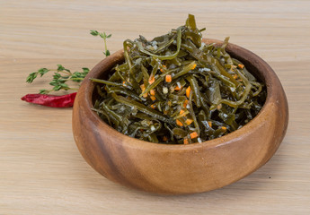 Laminaria salad