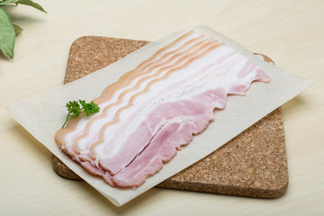 Raw Bacon
