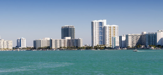 Miami skyline brickell