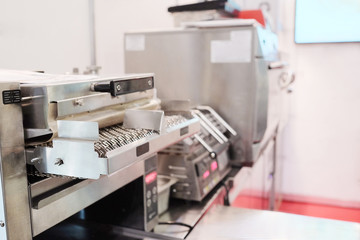 The image of a baking machine