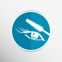 Fashion  beautiful woman with gothic black lips Perfect Make-up