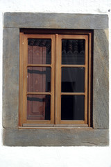 Detail of a window, Monsaraz, Portugal