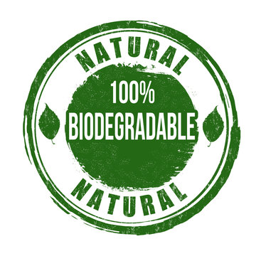 Biodegradable stamp