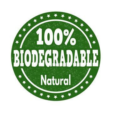Biodegradable stamp