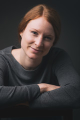 Studio Portrait of a Woman