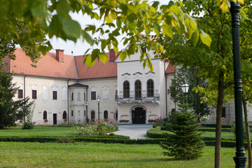 Naklejka premium Luznica castle in Zapresic, Croatia