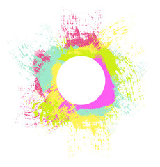 Colorful splash background