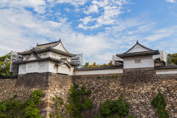 Turrets at Osaka Castle 