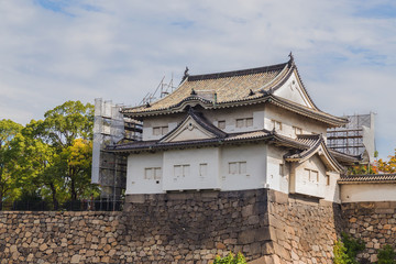 Turret of Osaka Castle 