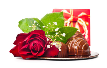 Obraz na płótnie Canvas Valentine chocolates