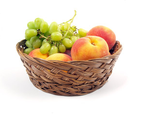 Naklejka na ściany i meble fruit basket