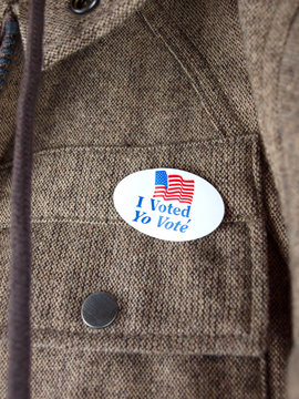 I voted sticker