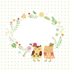 spring greeting card