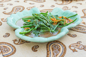 Stir-Fried Sayate Wish Salted Soya Bean