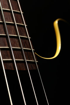 Bass fret board