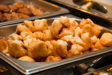 fried Steamed stuff bun