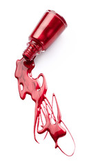 Red nail polish