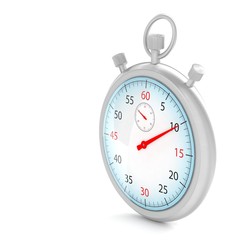 stopwatch 3d illustration