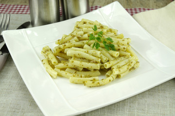 pâtes au pesto