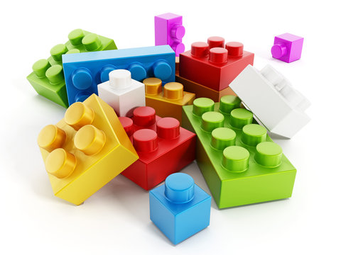 Colorful building blocks