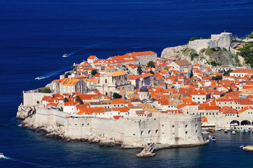 Fortress of Dubrovnik old town, Croatia
