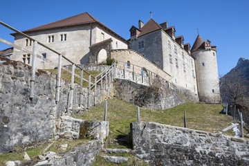 Gruyeres castle