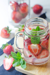 Strawberry Infused Water