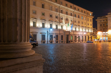Obraz premium Roma Palazzo Chigi