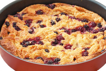 Clafouti aux mûres