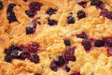 Clafouti aux mûres