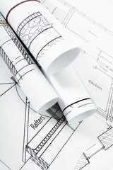 Drawings for building house. Working drawings.