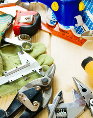 The working tools . For the work .