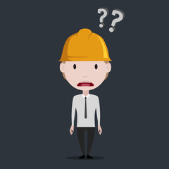 Worker concept illustration