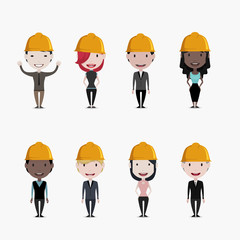 Worker concept illustration