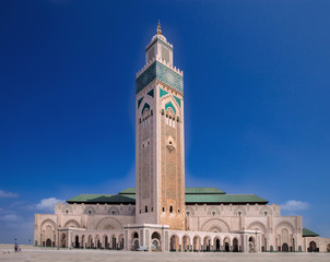 Fototapeta na wymiar Mosque in Casablanca, Morocco