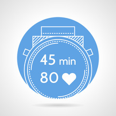Diving  wrist watch vector icon