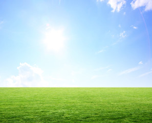 Sonnige Natur Landschaft