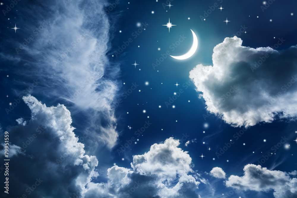 Wall mural stars