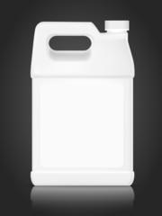 blank plastic bottle for detergent