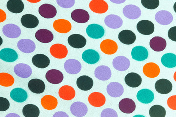 fabric with polka dots
