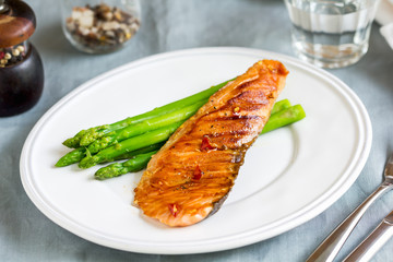 Grilled Chilli Salmon