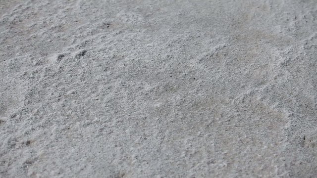 dried sea salt is similar to sand