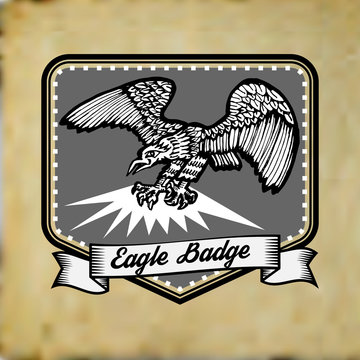 Old style Eagle badge