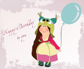 С Днем рождения открытка