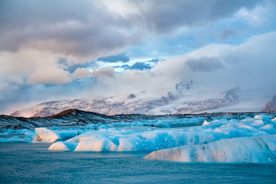 Iceland icebergs