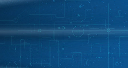 abstract technology background Business & development direction