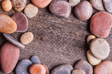 Small stones frame