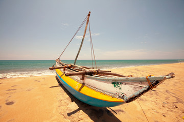 Boat on Sri Lanka