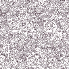 Abstract doodles pattern